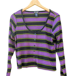 Hot Topic L Long Sleeve Shirt Goth Emo Y2K Battle of the Bands Alternative